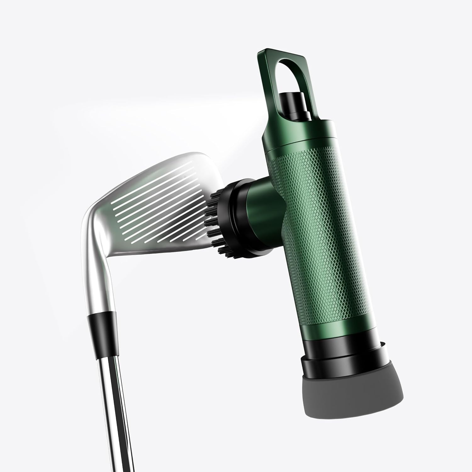 Golf Club Brush Cleaner with Water Spray Bottle and Sponge - Clean Golf Clubs Golf Balls Shoes All at Once - Heavy Duty - Golf Cleaning Device - Golf Accessories- USA Company (Sport Green) - Image 2