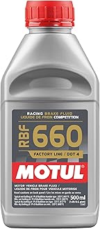 RBF 660 Factory Line Dot-4 100 Percent Synthetic Racing Brake Fluid 500ml (101667)