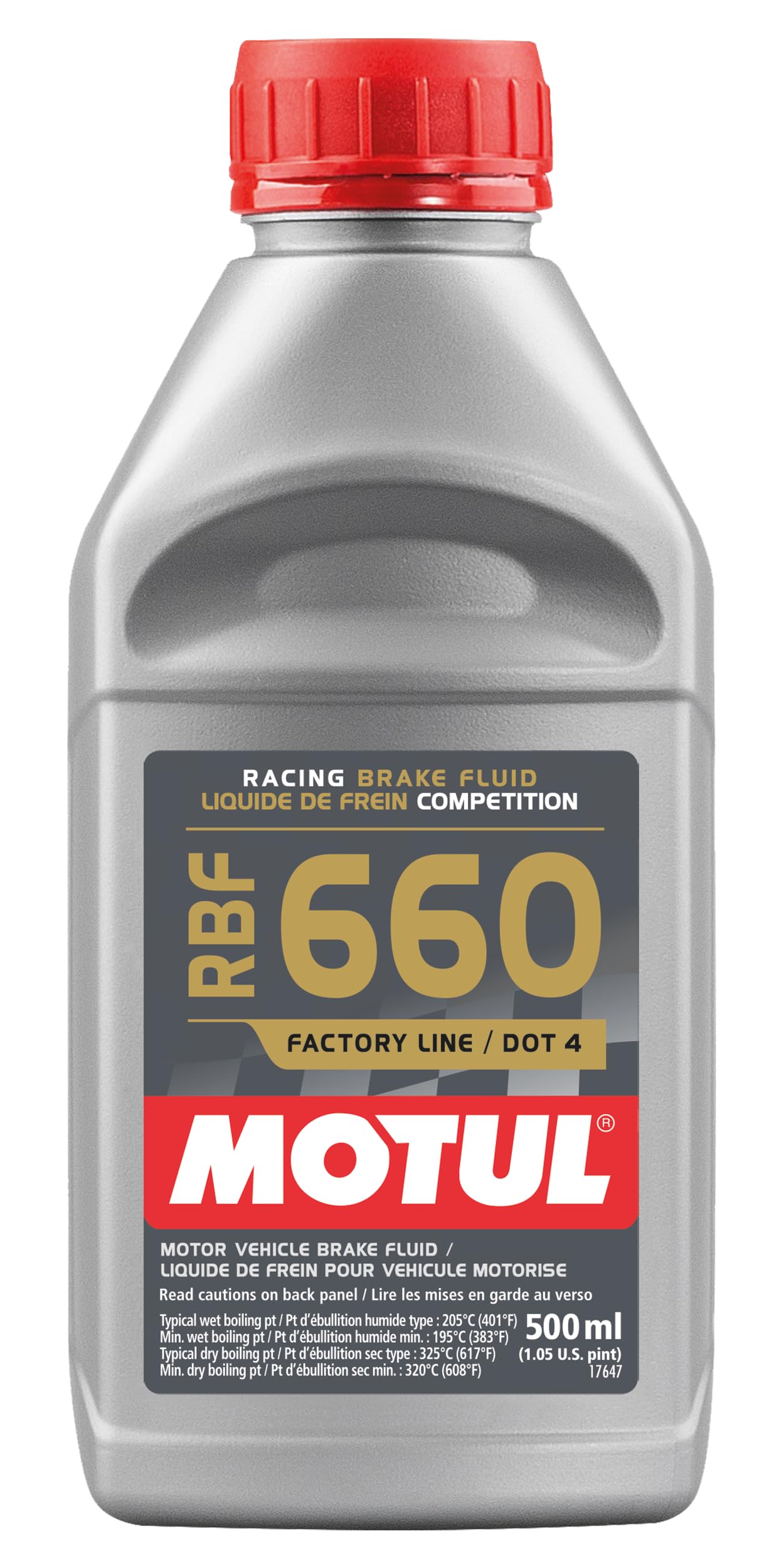 Motul RBF 660 Factory Line DOT 4 Racing Brake Fluid