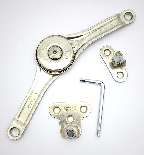 Berti Ferramenta Braccetto per ante wasistas nichelato ferrari