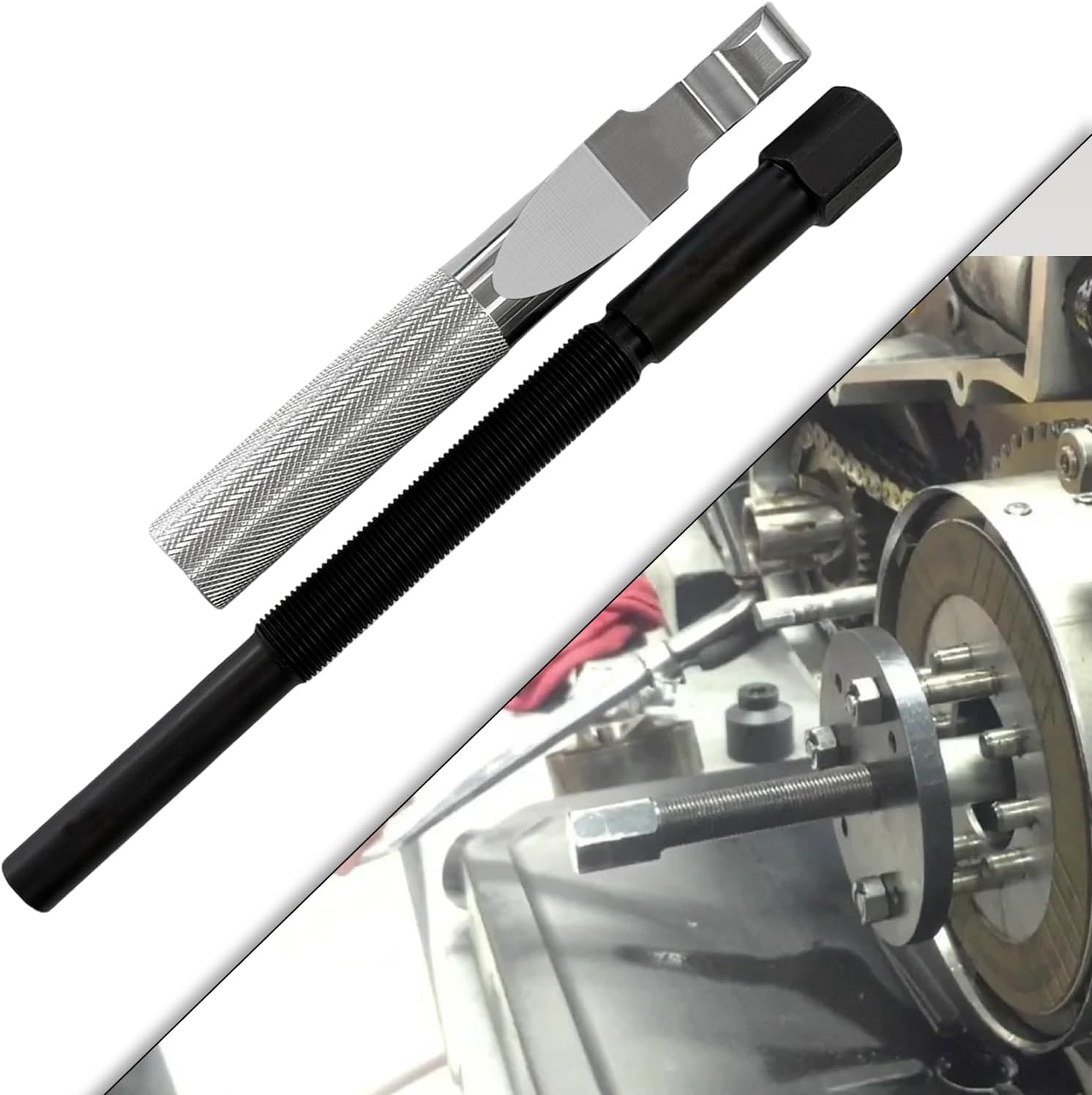 RZR Belt Changing Tool & 2870506 Primary Clutch Puller Removal Tool for RZR 170 570 800 900 XP 1000 Sportsman General Scrambler