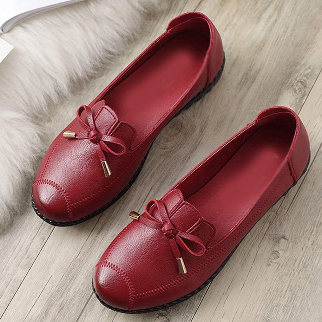 [リンゼ] 可愛いぺたんこ靴 レディース パンプス フラット ローヒール 滑り止め ラウンドトゥ 安定感 おしゃれ 通勤 フォーマル