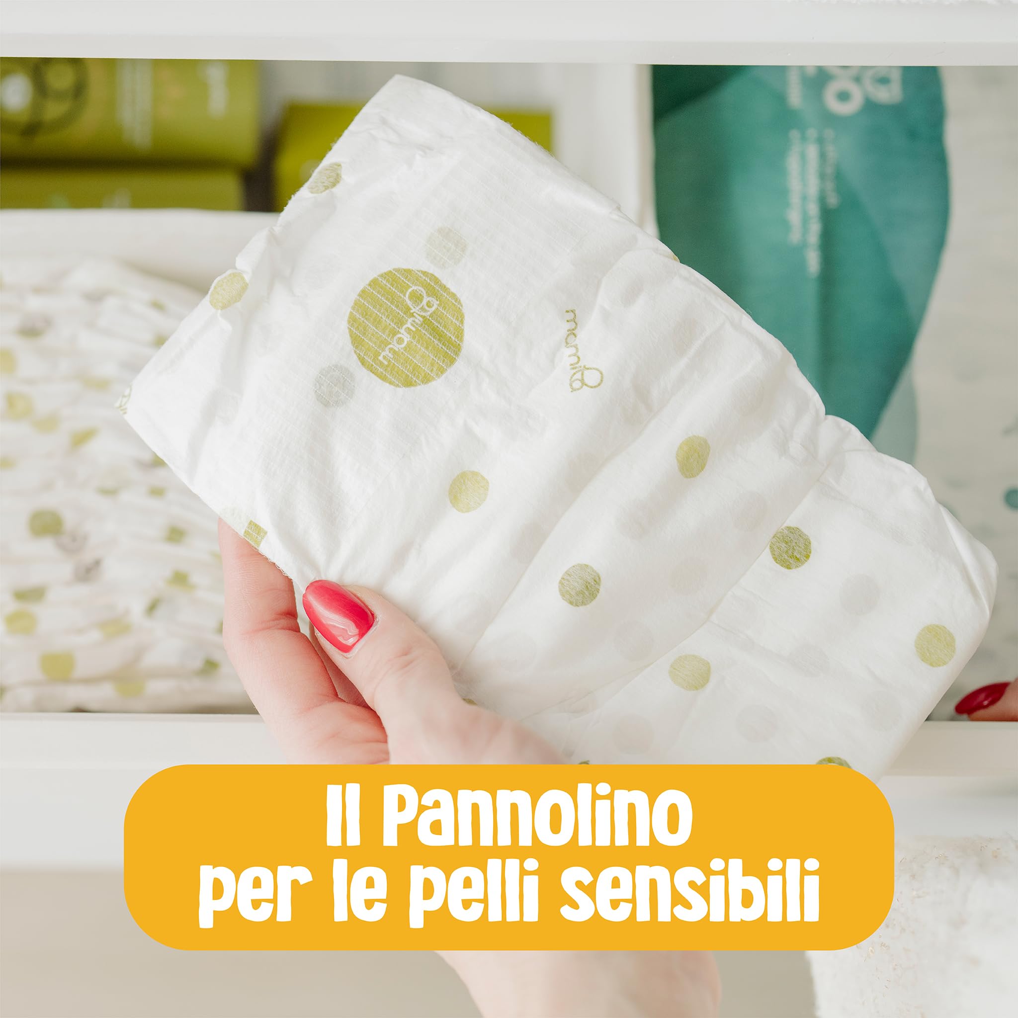 Mamila Pañales Cotonini Classic de Algodón | Pañales Talla 2 (3-6 kg) Algodón Natural | Paquete de 240 Pañales Bebé Recién Nacido