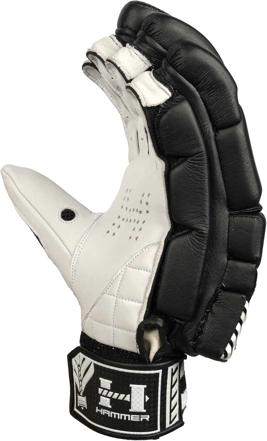 Hammer HEL 156 Cricket Batting Gloves - Black
