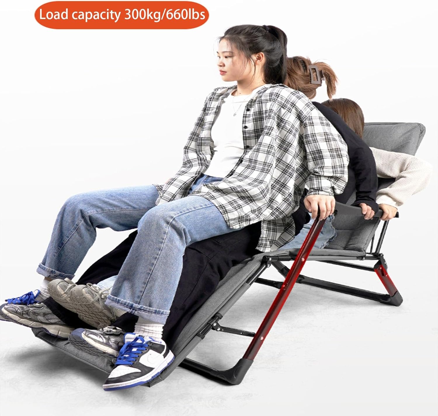 Folding Chair Recliner Chairs For Adults,zero Gravity Chair,outdoor Furniture,living Room Chairs,patio Chairs,outdoor Chairs,camping Cot,camping Chairs,folding Chairs For Outside,load Bearing 300kg (