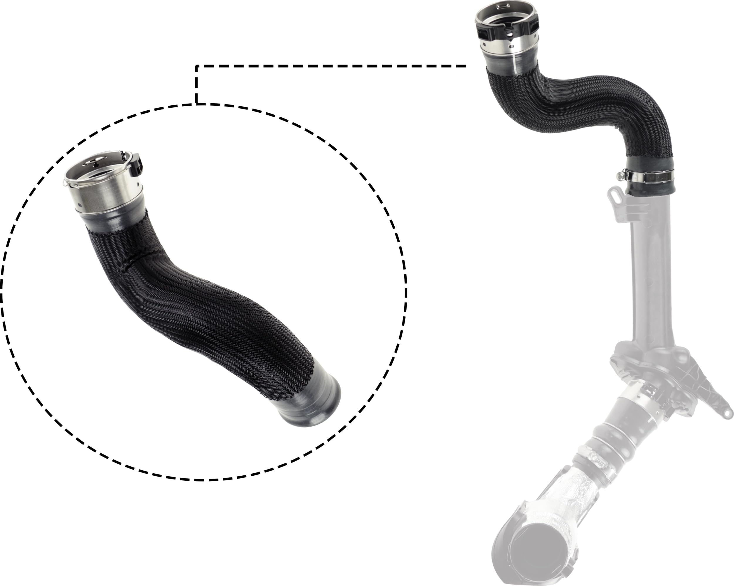 Gates 09-0945 Flessibile Aria Alimentazione-image