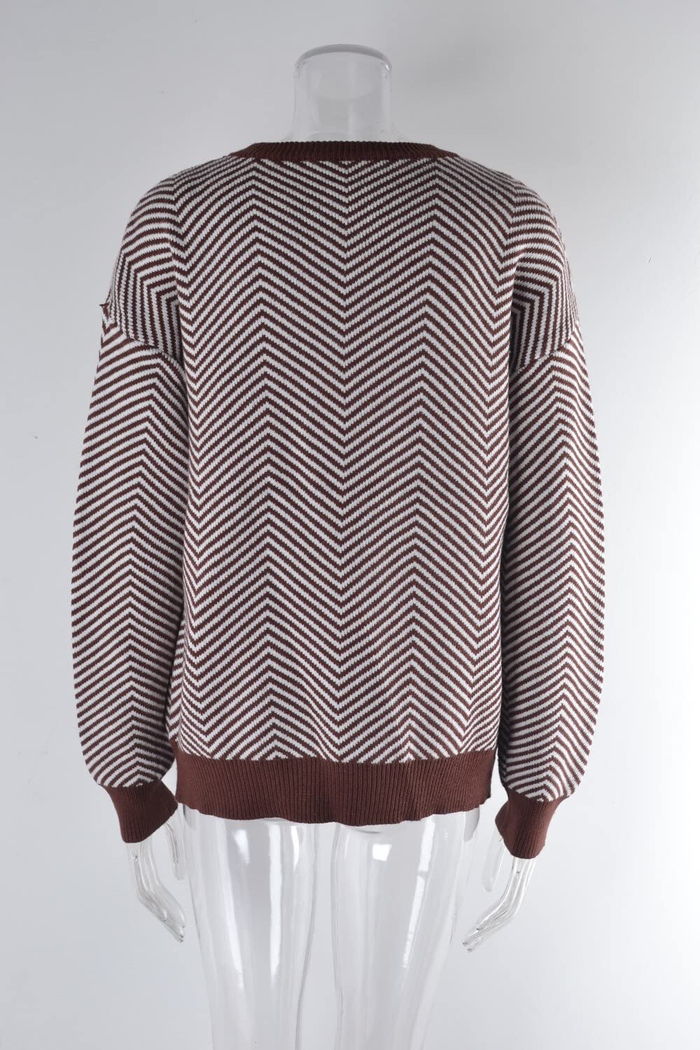 Sweter damski sweter damski sweter dzianinowy sweter damski modny nowoczesny okrągły dekolt sweter nowy dzianinowy gruby sweter vintage pulower z długim rękawem top