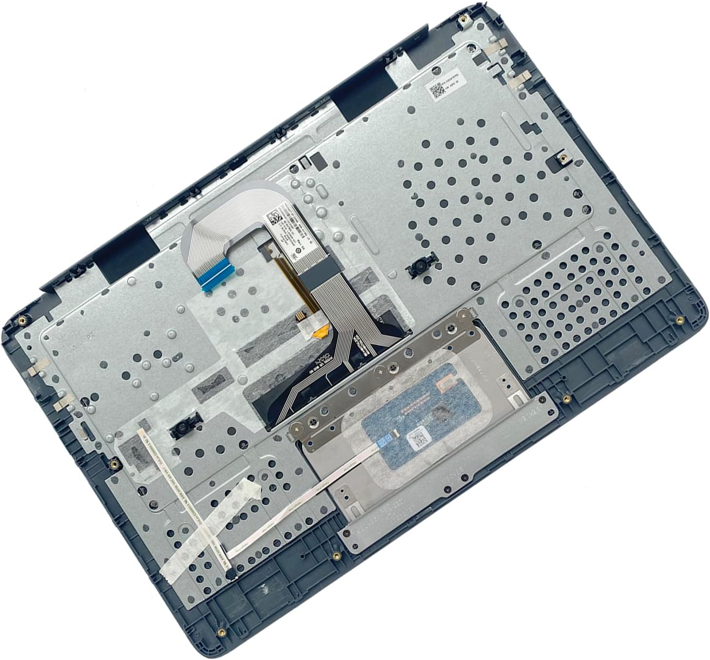 Replacement for HP Chromebook 14 G6 CB14 G6 Laptop Upper Top Cover Case Palmrest Backlit Keyboard Touchpad Assembly Part L90460-001 Black
