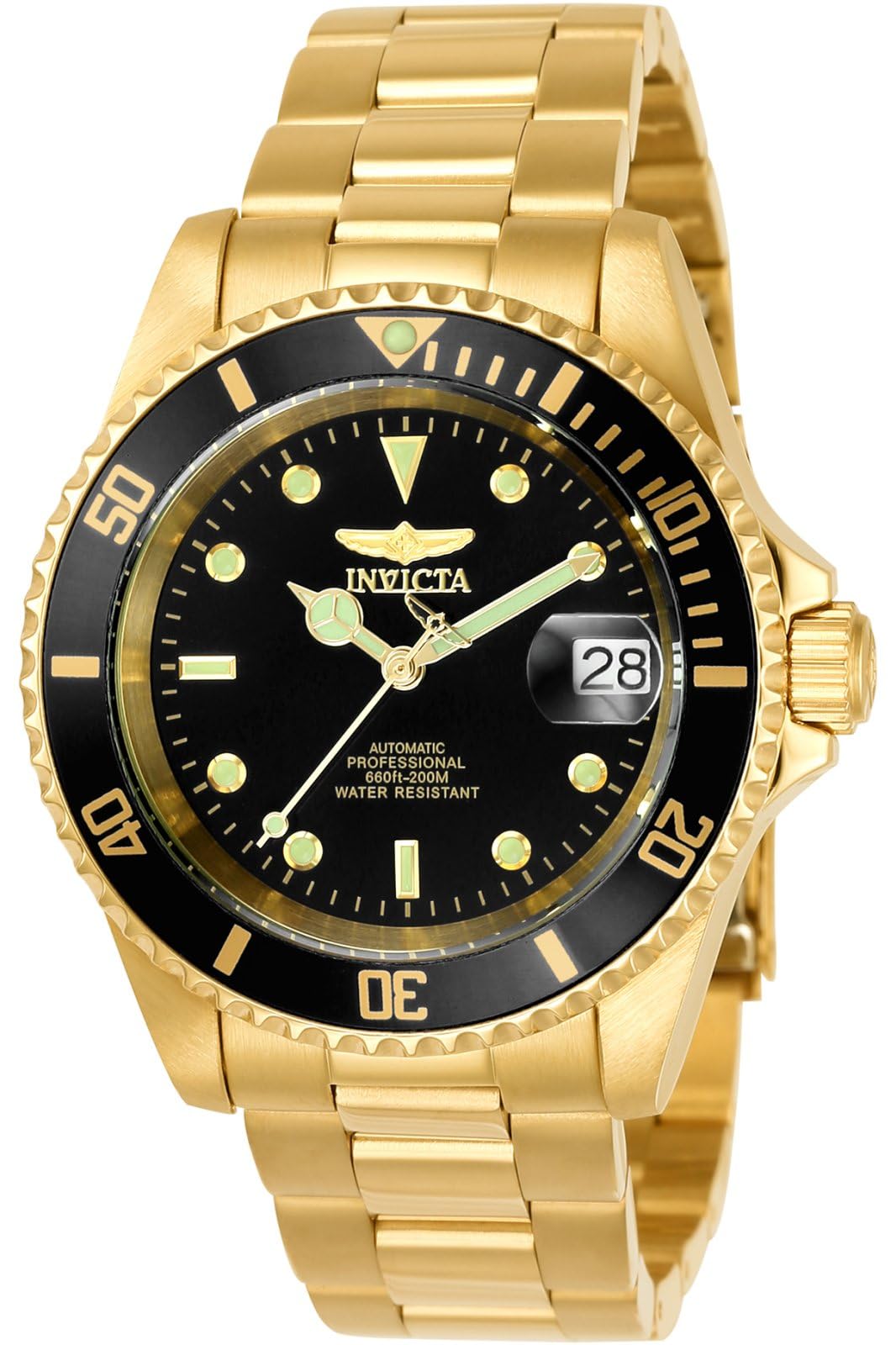 INVICTA Pro Diver Reloj automático para Hombre de Acero inxidable, 40 mm
