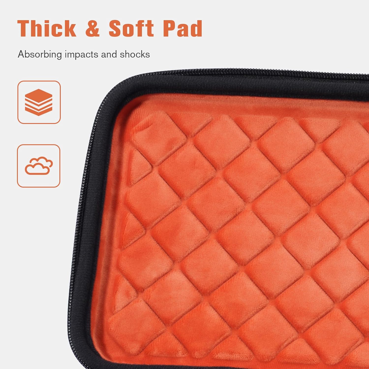 ProCase Hard Shell Travel Sunglasses Organizer, Portable Multiple Glasses Case for Travelling - Image 4