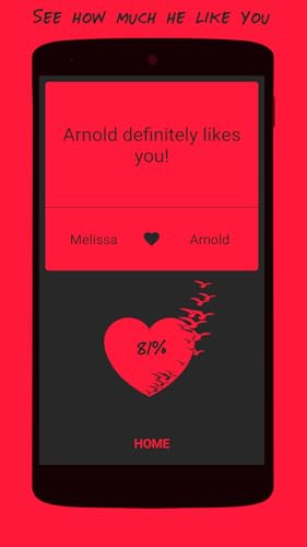 Does He Like Me Test