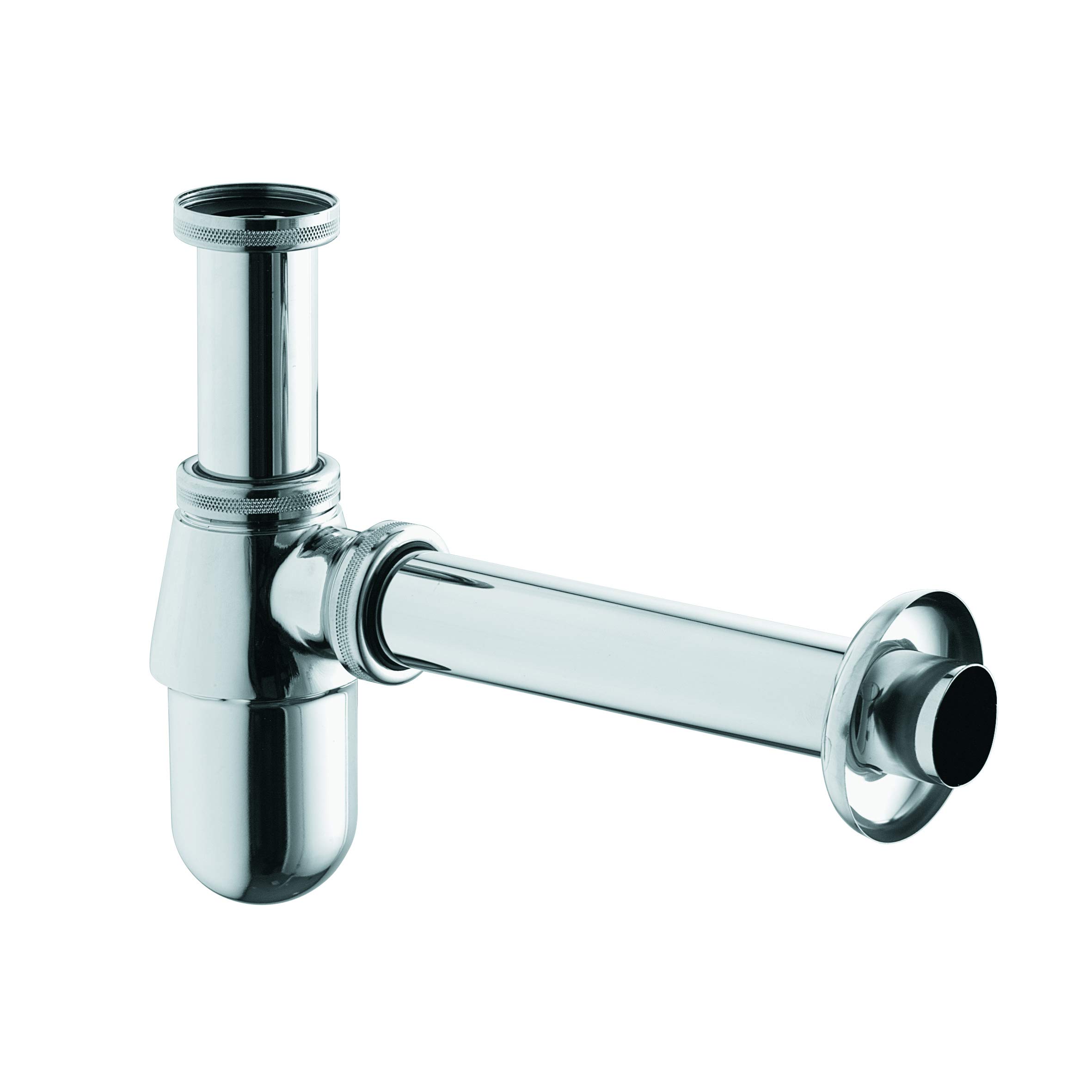 Siphon lavabo à tasse laiton Kludi 1010505 pour évacuation de salle de bain