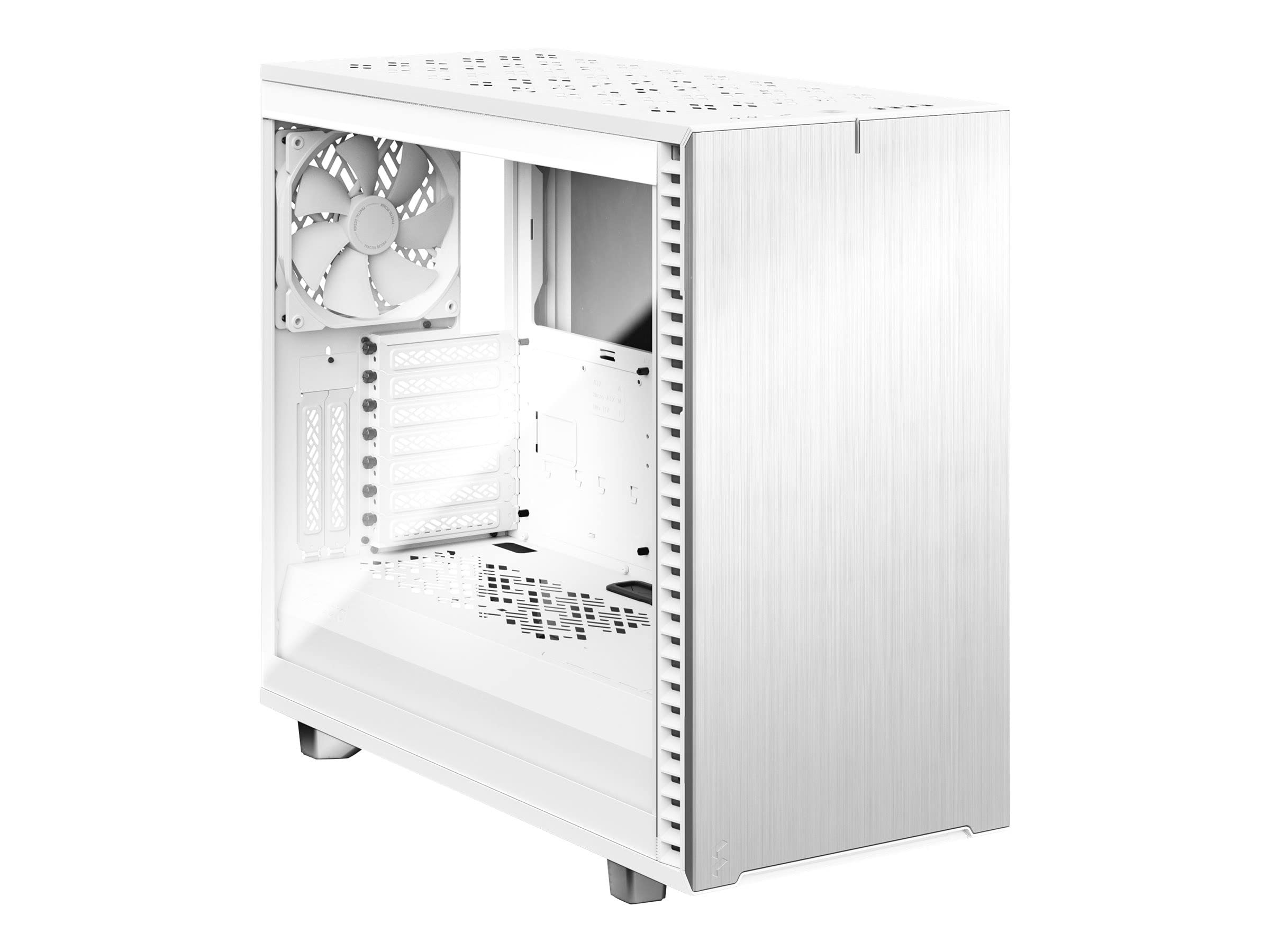 Fractal Design Define 7 White TG Clear Tint Tower Case, White