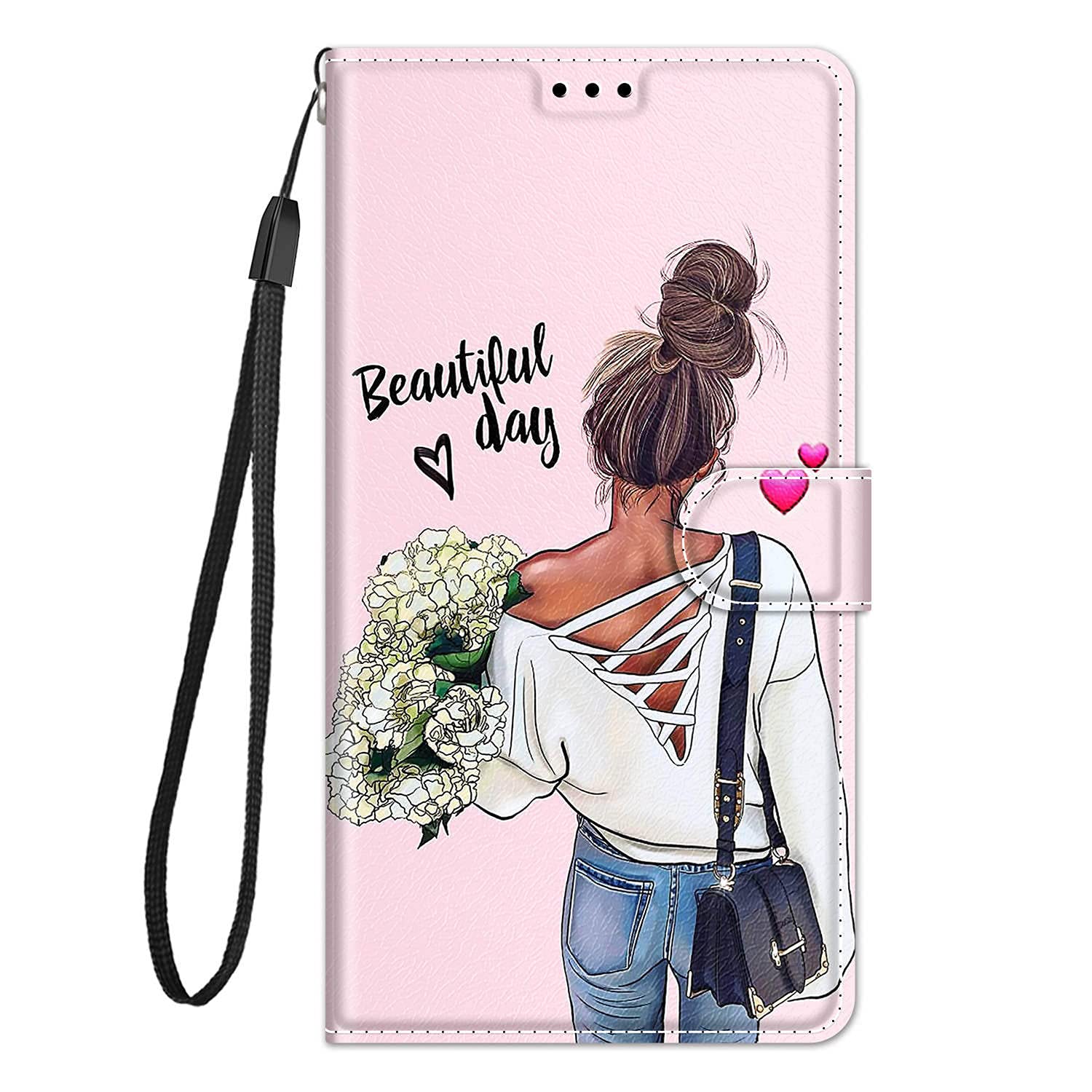 Custodia Portafoglio Per IPhone X/XS In Silicone PU - Con Motivo Kawaii, Magnetica E Antiurto - Foto 9