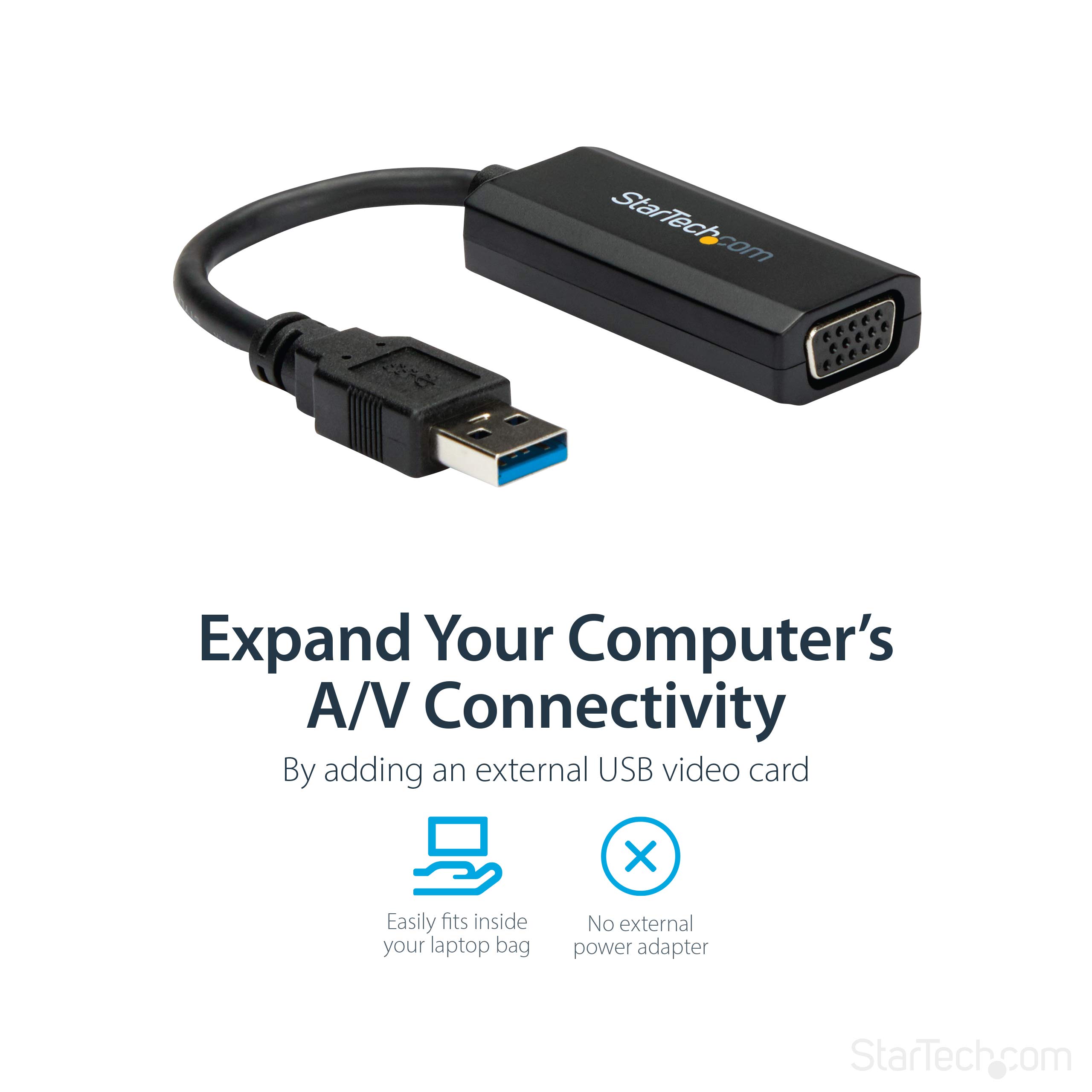 Amazon | StarTech.com USB 3.0 - VGA変換アダプタ オンボードドライバ