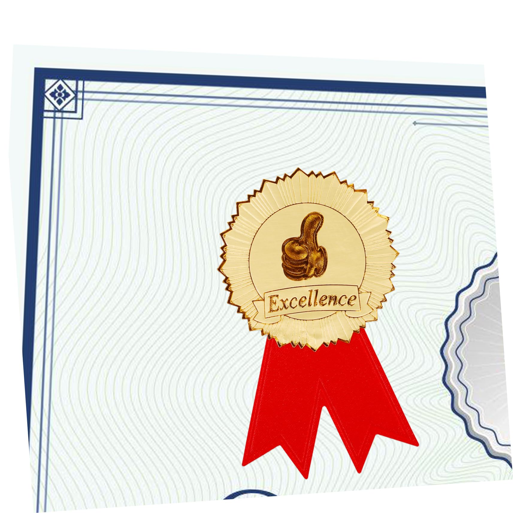 Happyyami 72sätze Zertifikatsmedaillen-stickern Mit Prägung Kreative Auszeichnungen Für Abschlussurkunden Medaillen Und Belohnungen Für Feierliche Anlässe Und Veranstaltungen