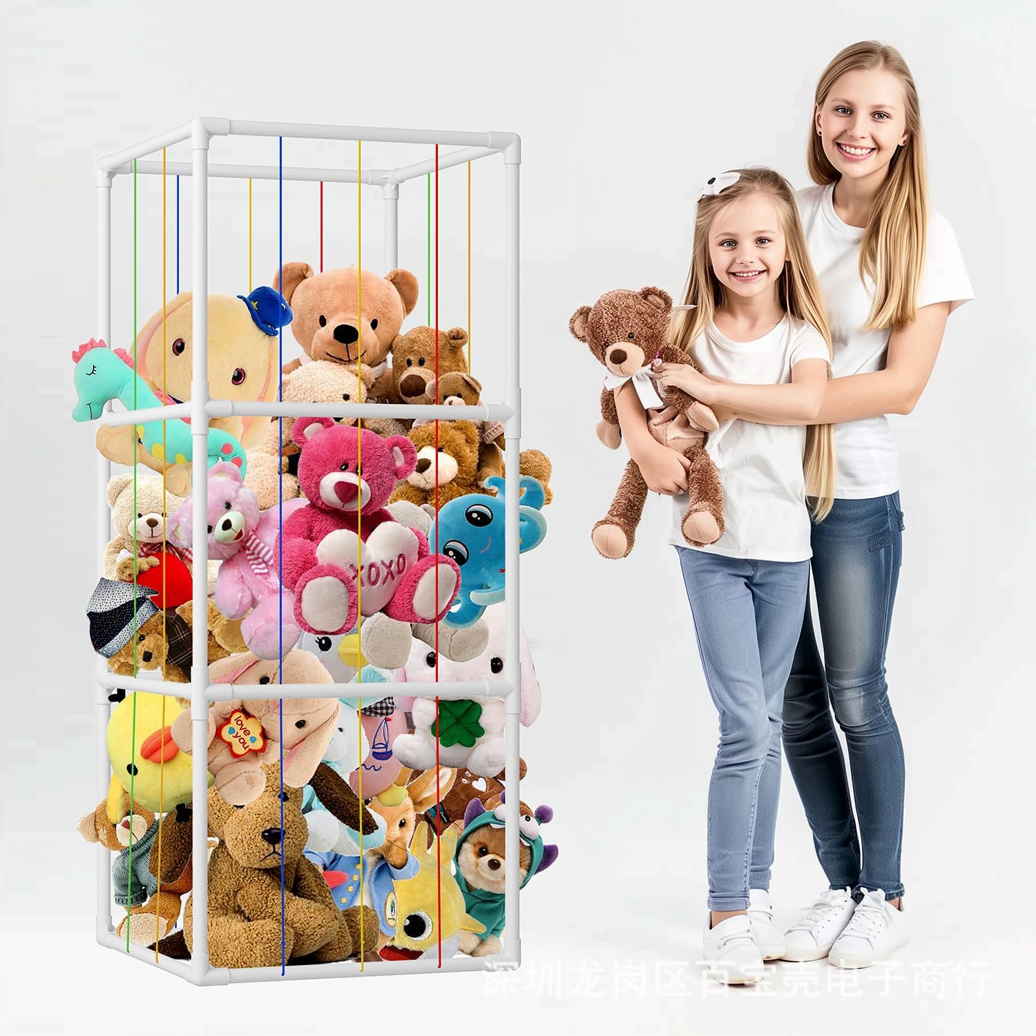 Amazon.com - AEEISHOMEREFORM Stuffed Animal Storage, Stuffed Animals ...