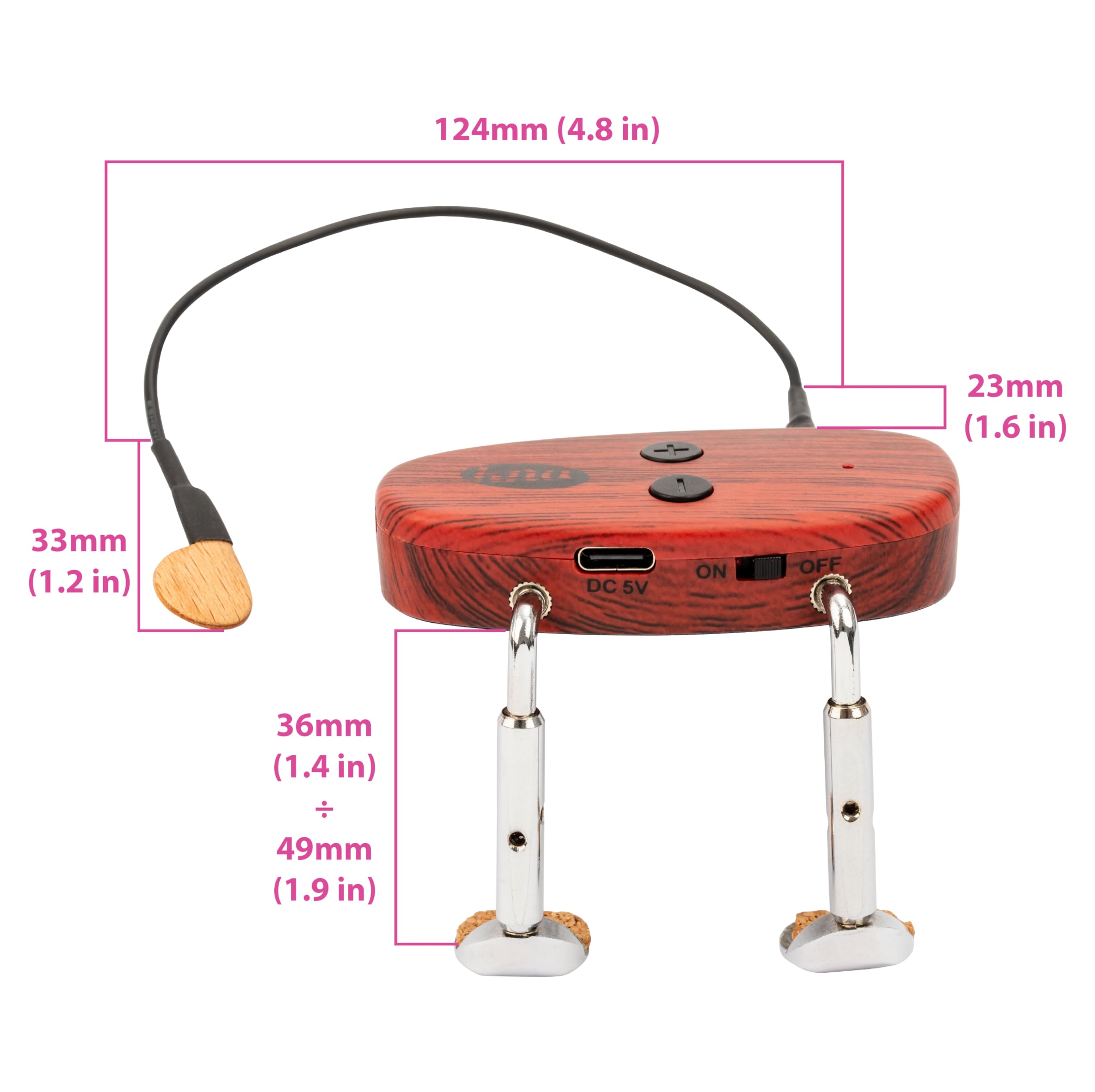 KNA VV-WI Wireless Tonabnehmer Violine Viola