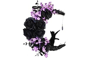 Halloween Black Branch Wreath