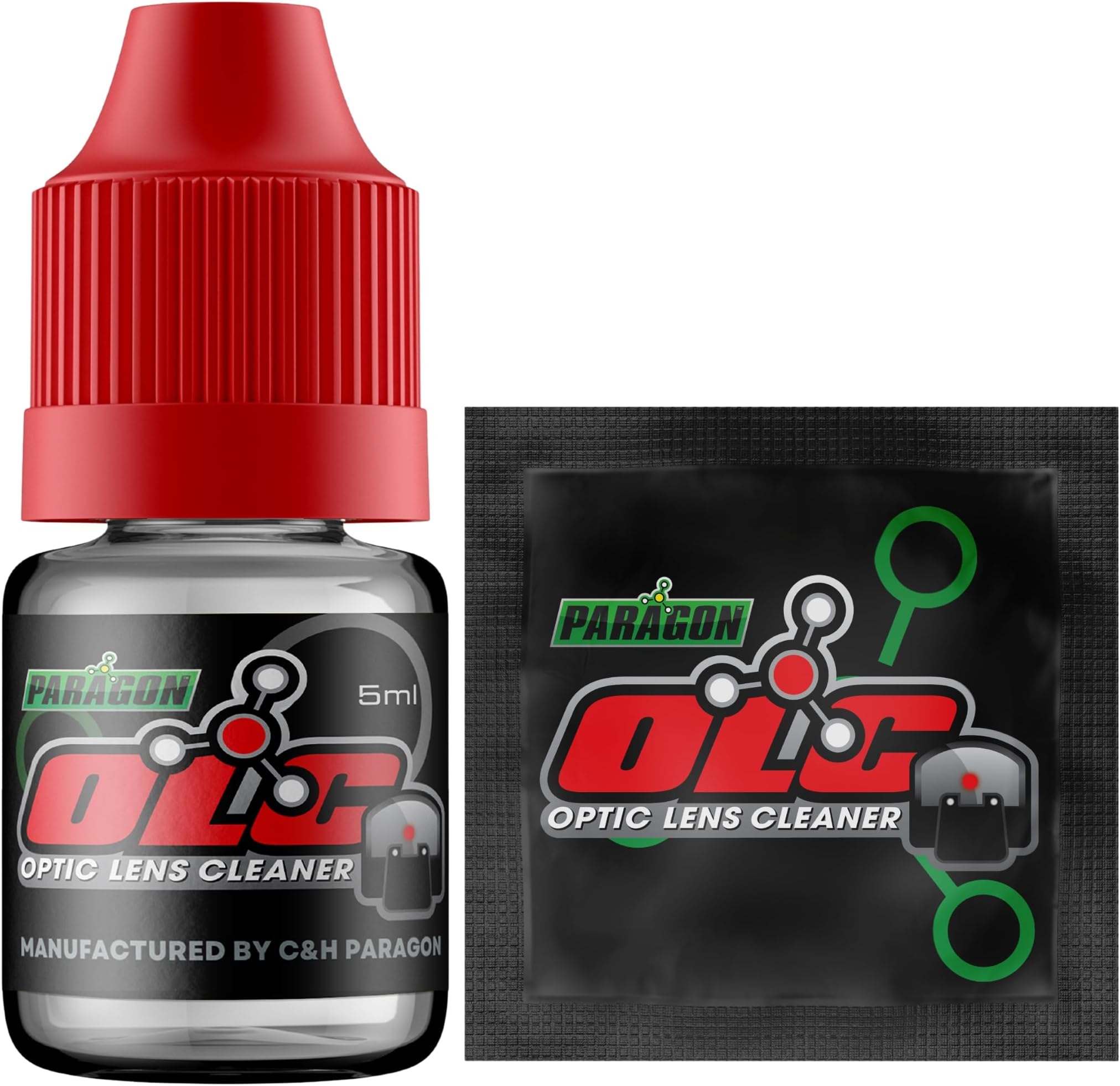 - C+H Paragon OLC Optic Lens Cleaner – for Gun Sights, Optic Lens, Night Vision, and Scopes
