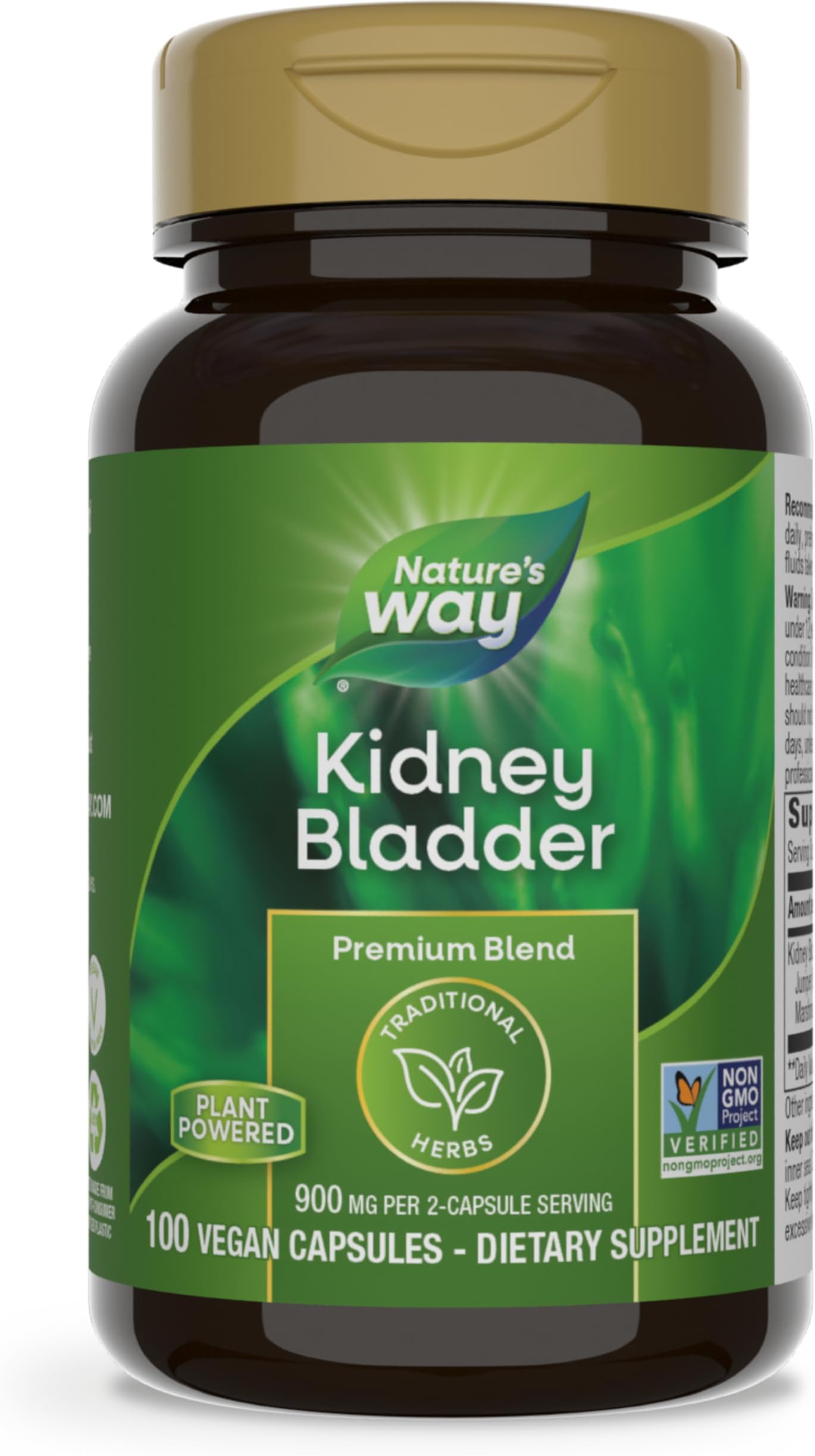 Nature'S Way - Kidney Bladder 465 Mg. 100 Vegetarian Capsules 54756