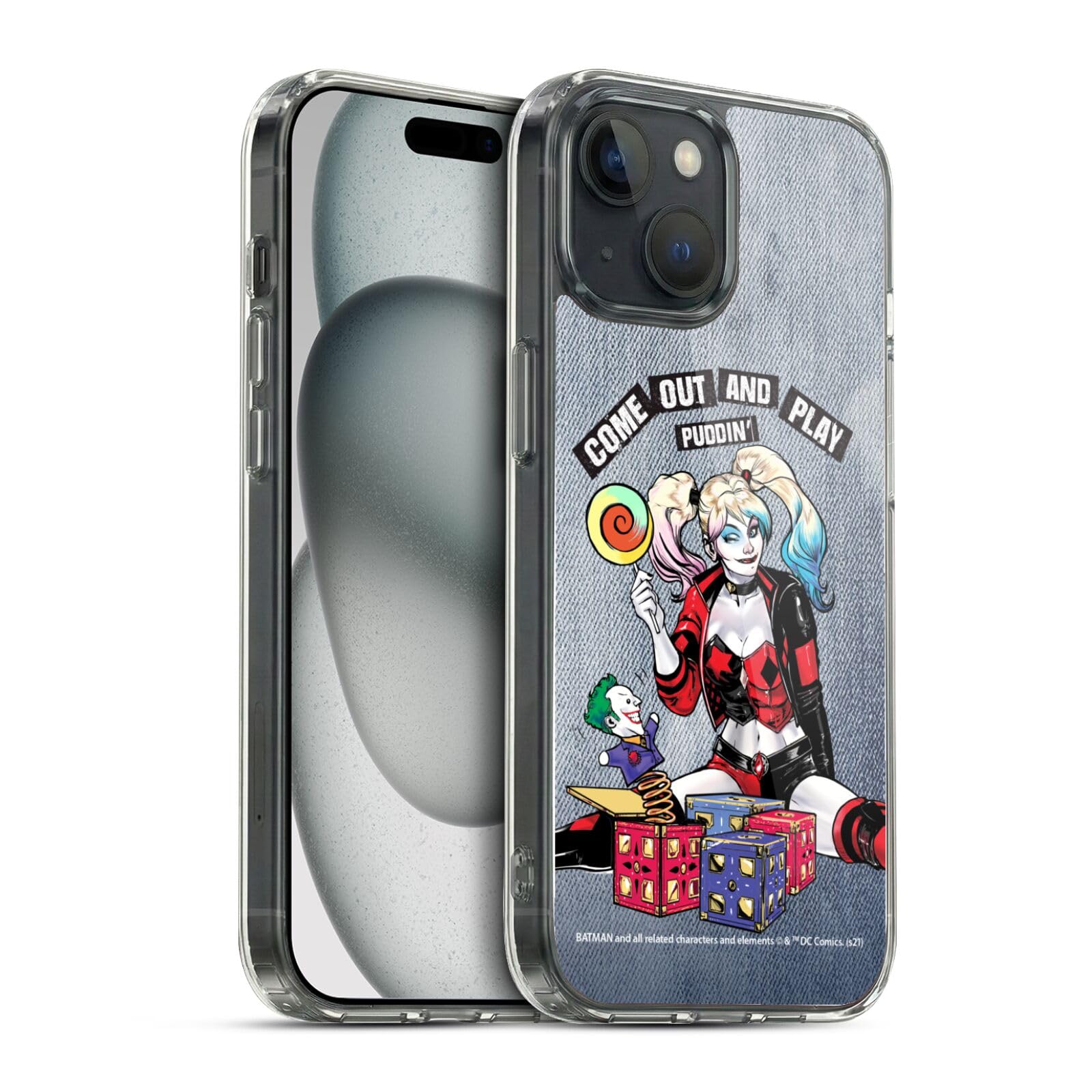 Funda Batman DC Comics de gel suave para Apple iPhone 15 7