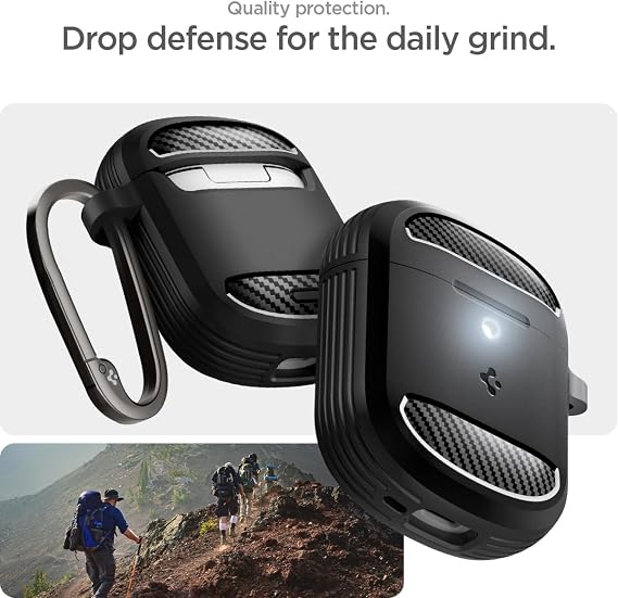 Spigen Rugged Armor Designed for Pixel Buds Pro 2 & 1 (2024/2022)