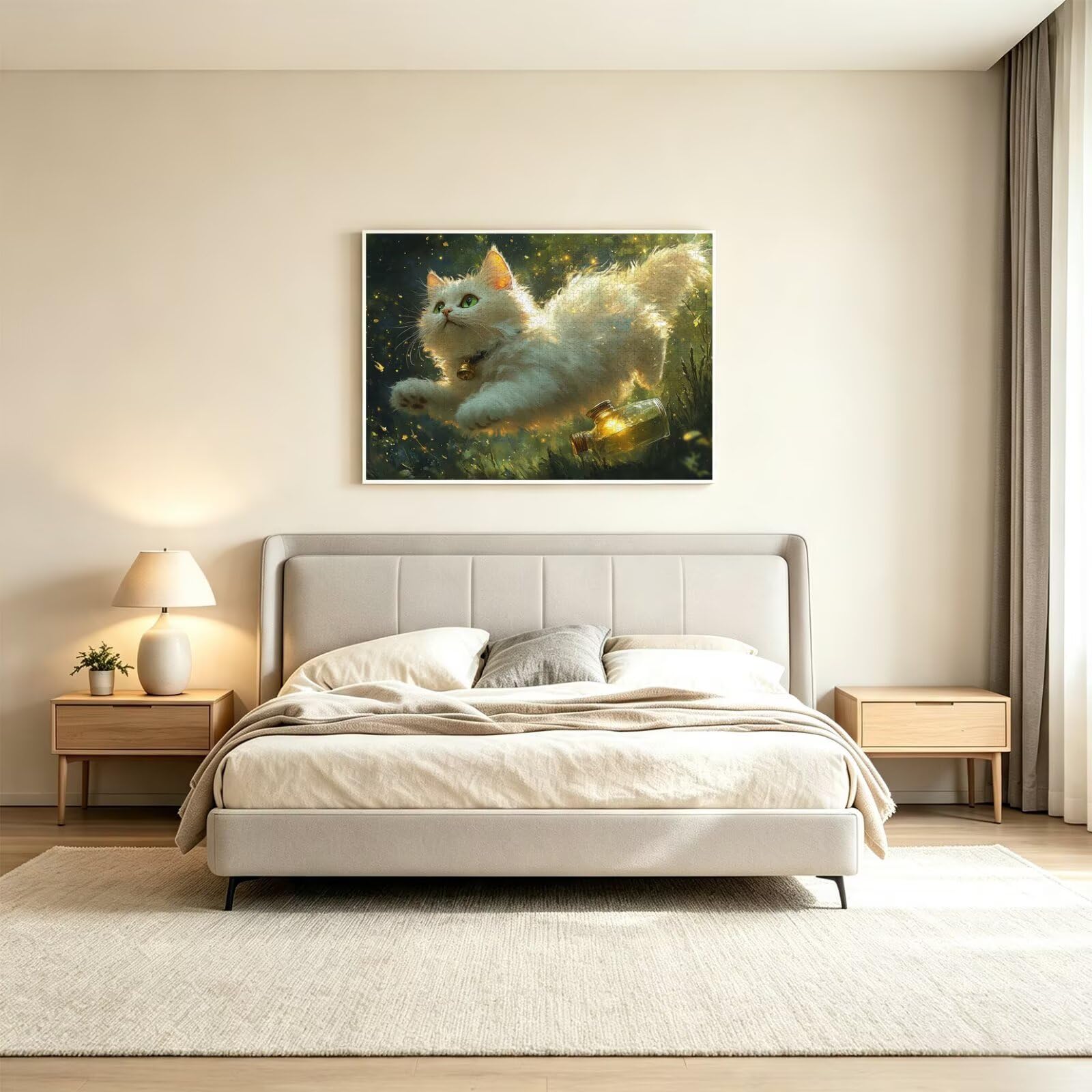 Puzzle dla dorosłych 4000, butelka dla kota, 141 x 87 cm, n-516