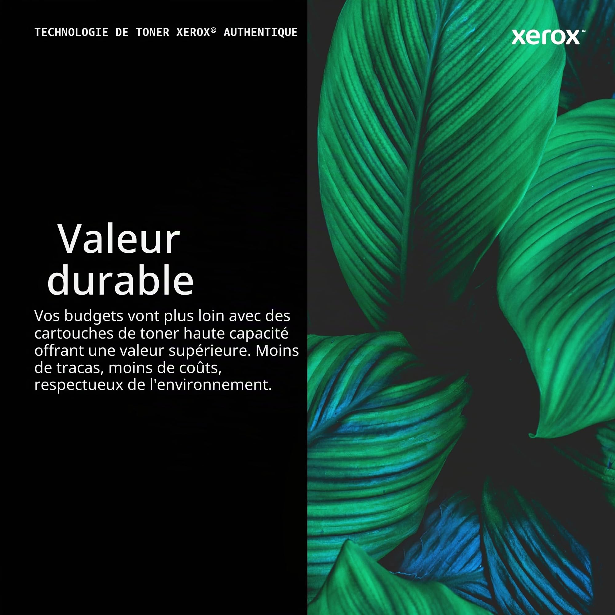 Xerox Originales C230 / C235 Noir Haute Capacité Cartouche de Toner (3,000 Pages) - 006R04391