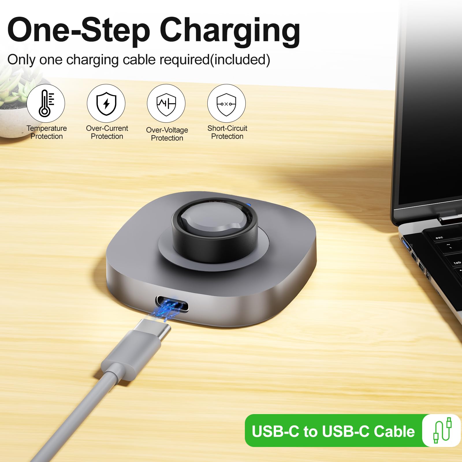 Amazon.co.jp: Snyeest Oura Ring Gen 3充電器対応 - サイズ12 - 充電