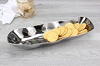 Vista 4 de Pampa Bay Bandeja de pan fina y simple de porcelana