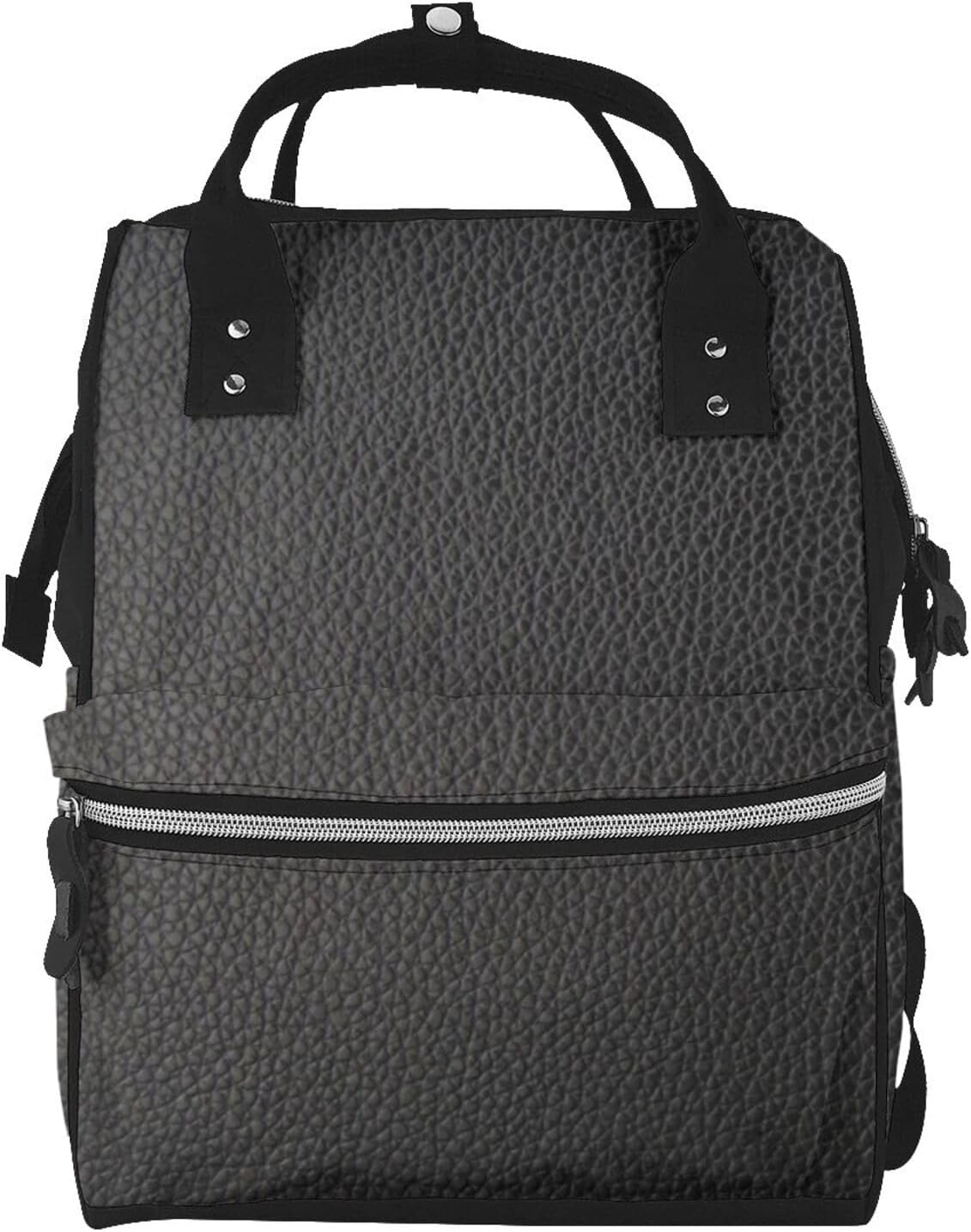 Royal Gold Damask Diaper Bag Backpack for Women, Large Capacity Waterproof Travel Bag with Stroller Straps