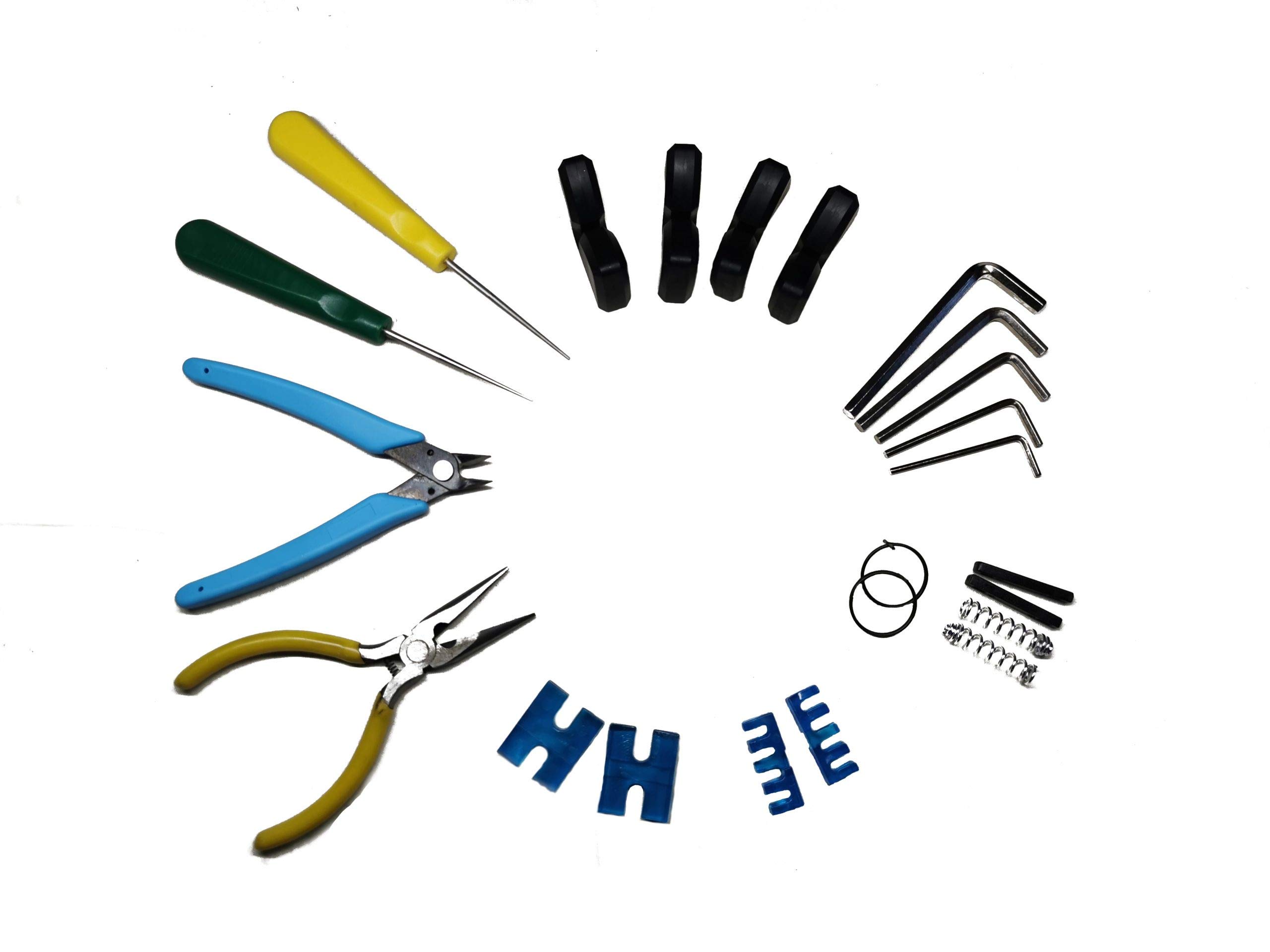 Machine à corder Pro 2 Racketclub avec ensemble complet d'outils pour raquettes de tennis, badminton et squash