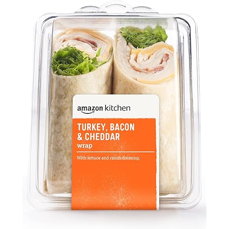 Amazon Kitchen's Tempting Turkey, Bacon & Cheddar Ranch Wrap