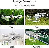 Vista 9 de LICHIFIT Círculo de protección de hélice para DJI Mini 4 Pro Drone Hélices Anti-colisión Protector de la hoja de protección