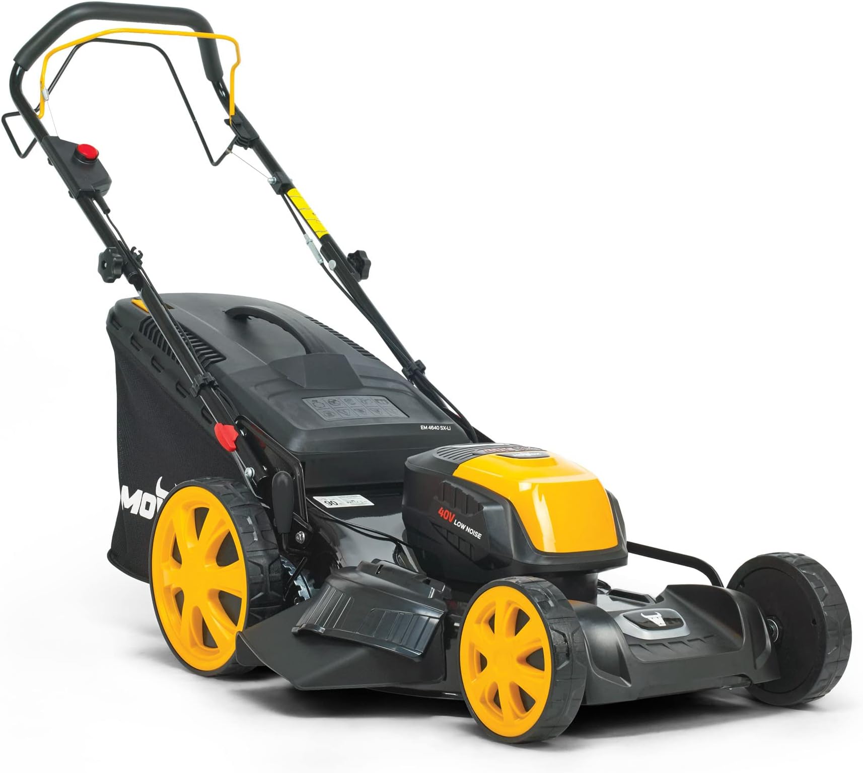 HECHT 4IN1 Akkurasenmäher mit 40V LiIon Accu und Ladegerät 41 cm