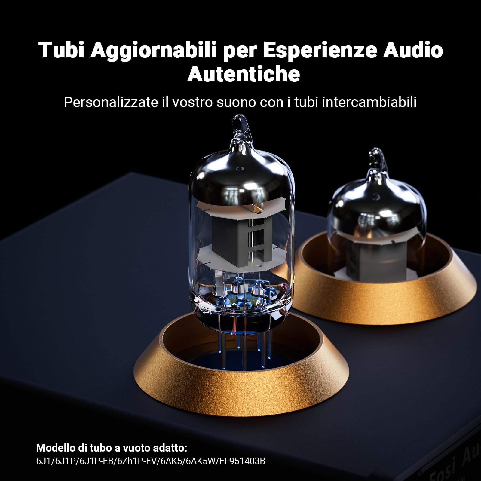 Fosi Audio BT20A Amplificatore Bluetooth 5.0 e BOX X2 Preamplificatore Phono