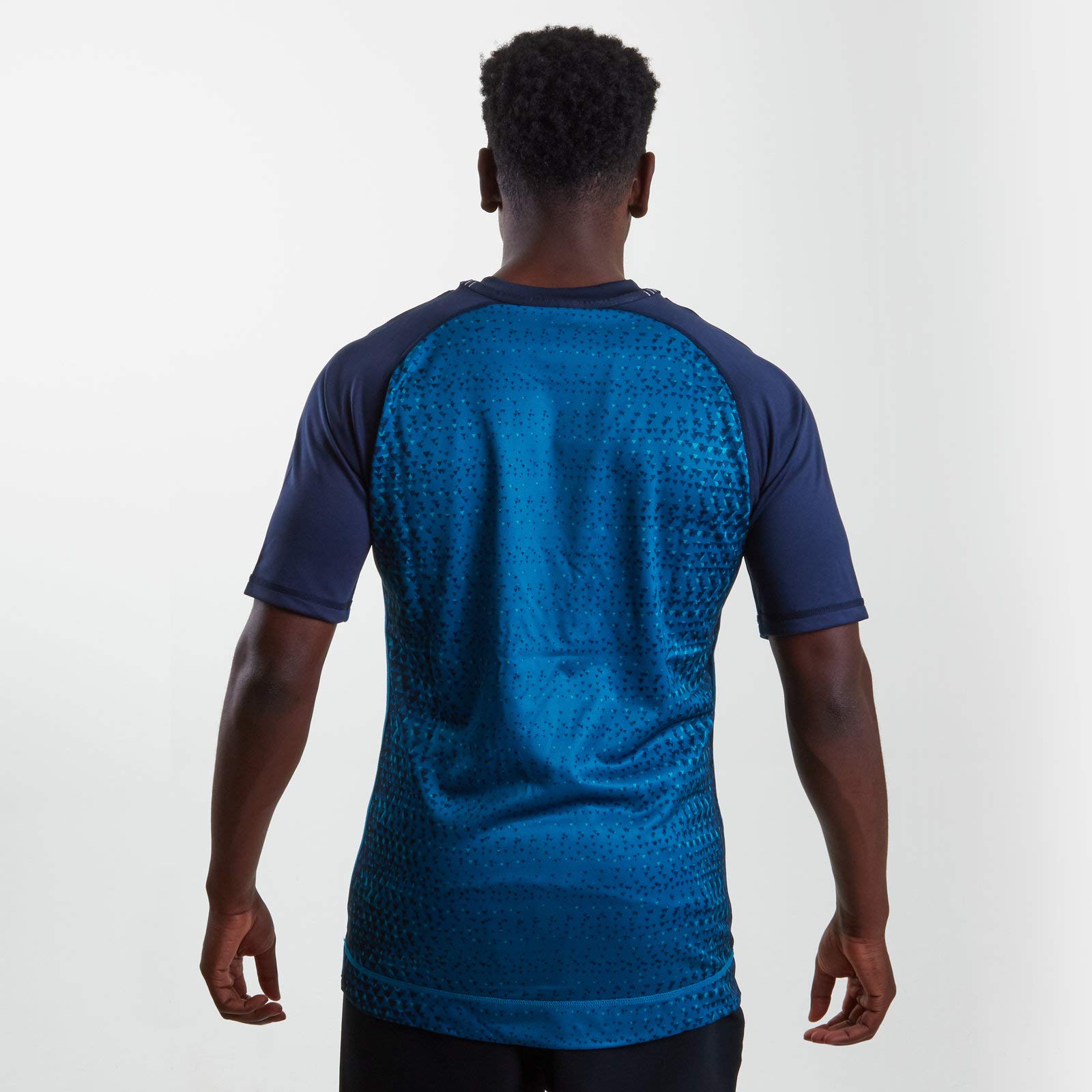 Canterbury Ireland Rugby 2018/19 Vapodri Short Sleeve Alternate Pro Jersey - Adult - Moroccan Blue - Small