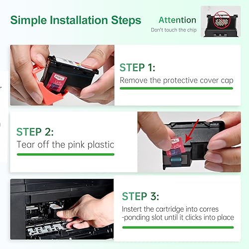 Miniatura 5 de Cartucho de tinta de repuesto 245XL para Canon 245XL 246XL Combo Pack PG-245XL CL-246XL para impresora Pixma TR4520 TR4527 MG2522 MG2520 MX490 MX492