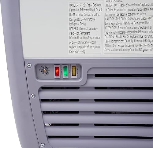 Vista 26 de KoolMore - Vitrina comercial para congelador de helados MCF-6C, congelador superior de vidrio con 2 cestas de almacenamiento y tapa deslizante