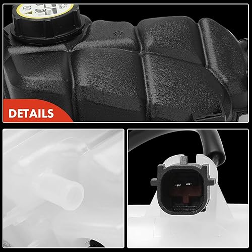 Miniatura 7 de A-Premium Depósito de depósito de desbordamiento de refrigerante con tapa y sensor Compatible con Volvo S60 2011-2016, S80 2006-2015, XC60 2010-2016