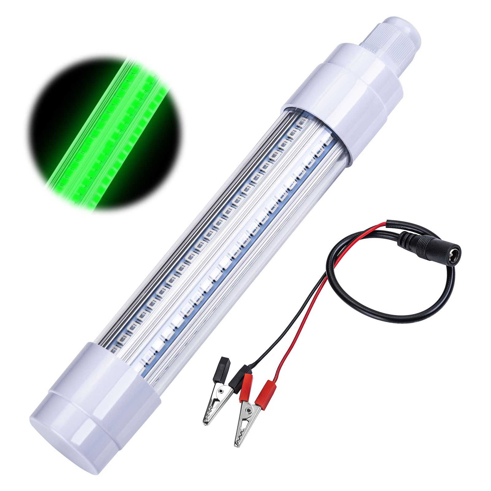 Amazon.co.jp: Goture 水中集魚灯 126LED 13W 12V IP68完全防水 高輝度