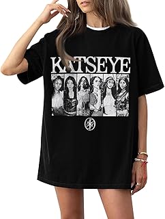 Katseye Tour Shirt Music Album Katseye Merch The Beautiful Chaos Tour Concert Short Sleeve Women Graphic Tees