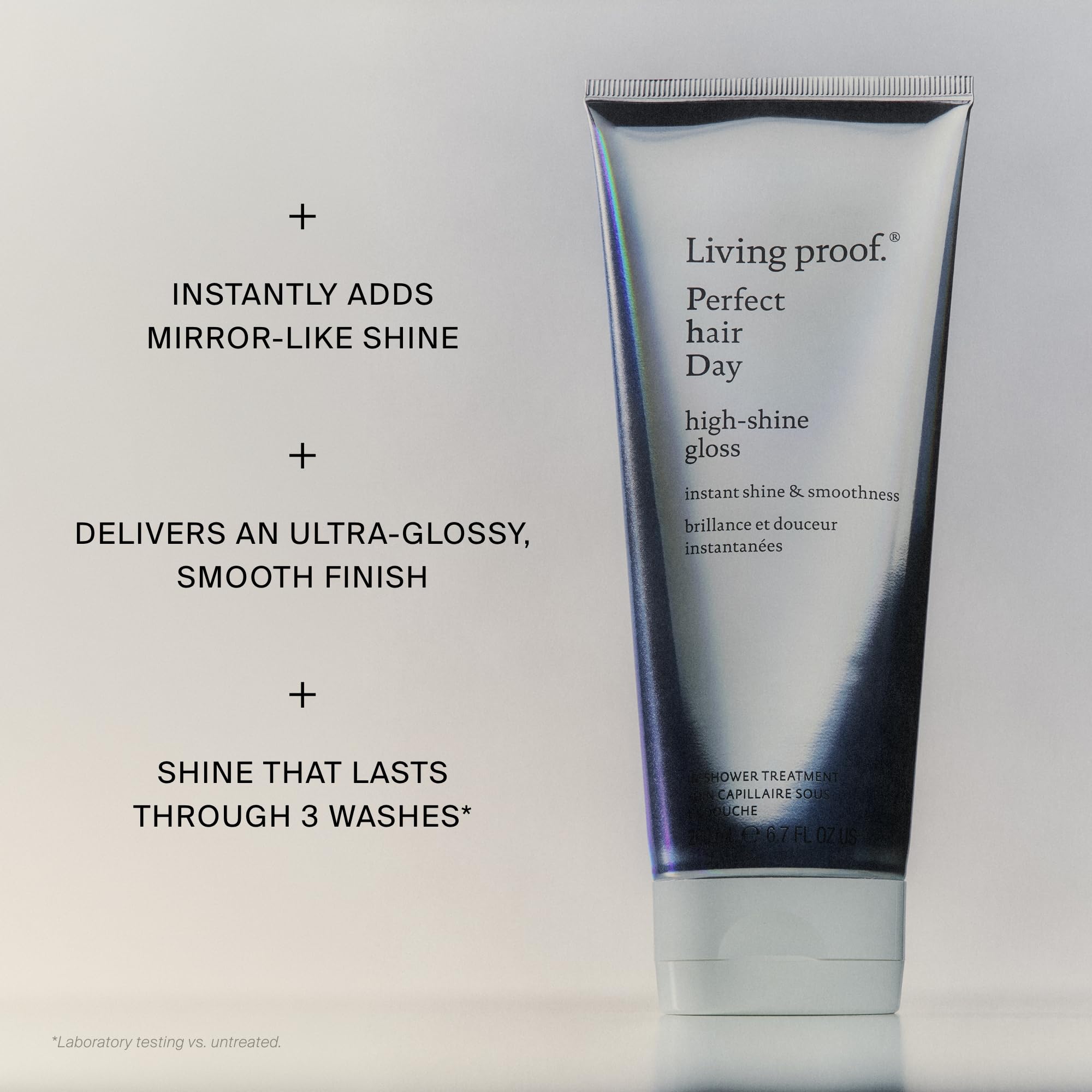 Living Proof PhD High-Shine Gloss Soin Brillance sans silicone 200ml
