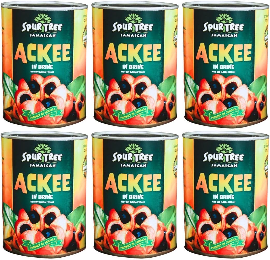 Ackee in a Can – Delicate Tropical Sensation – Have A Unique Breakfast with Our Can Ackee Jamaican (6 pack)