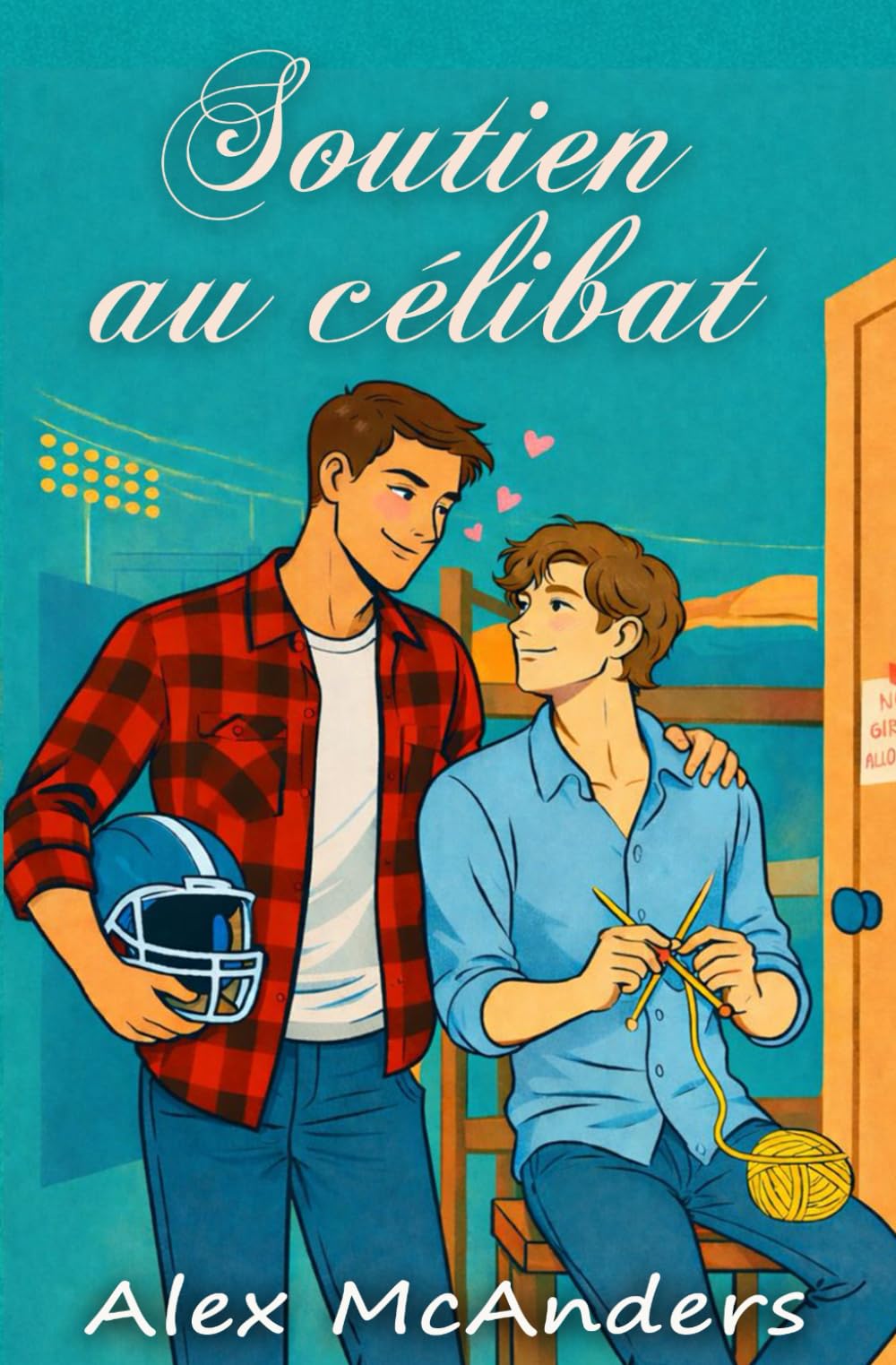 Soutien au célibat : Comédie romantique MM nerd/jock