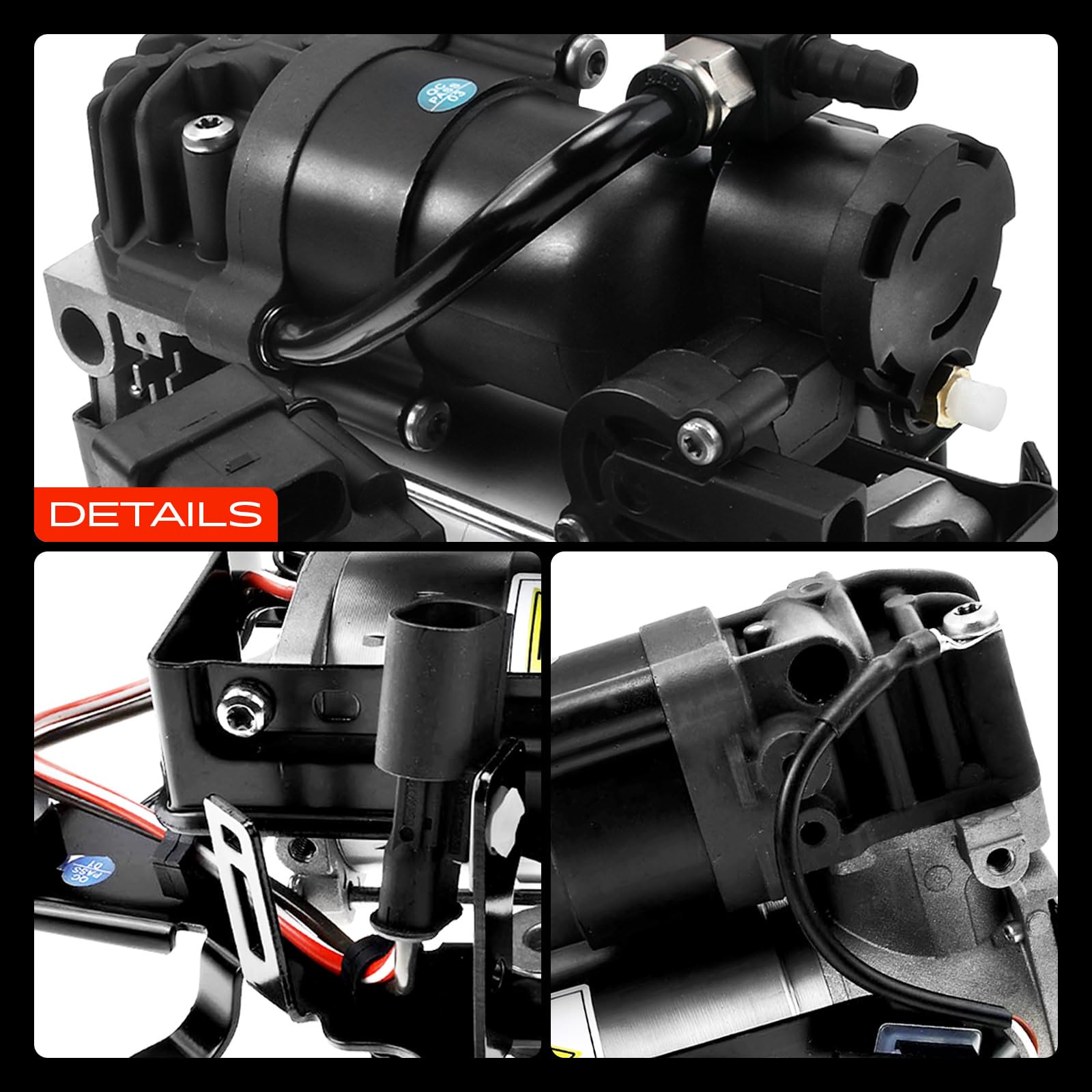 Frankberg Compresor de suspensión neumática Compatible con Serie 7 G11 G12 Replace# 4154039200
