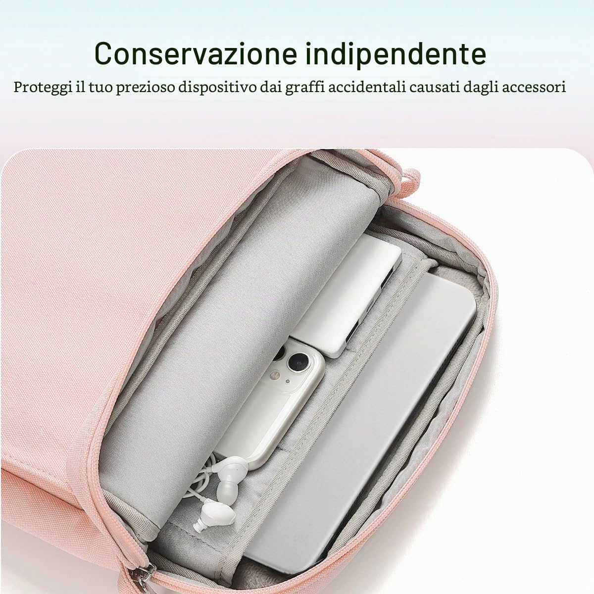 TiMOVO Custodia per Laptop per MacBook Neo 13 pollici 2026 Modello A3404 con Chip A18 Pro, Borsa da Trasporto con Manico e Tracolla, Rosa