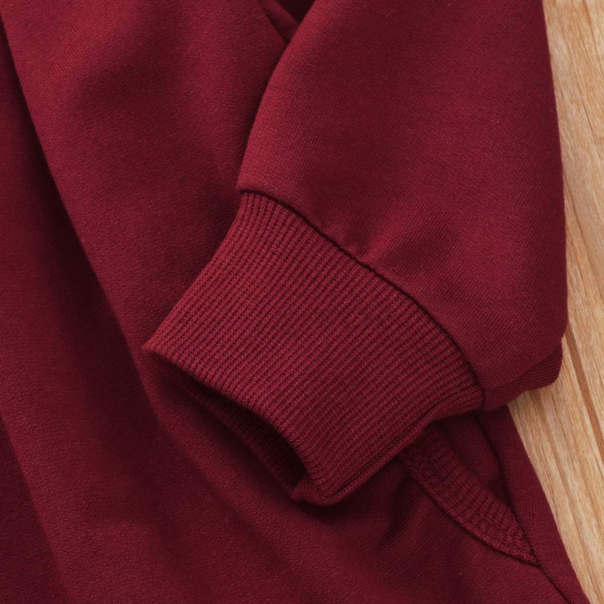 CM C&M WODRO Toddler Girls Clothes Winter Warm Long Sleeve Tops+Long Pants Set - Image 5