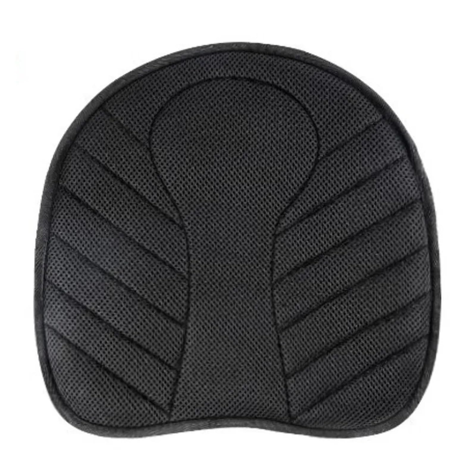 Cuscino per sella moto Sedili Per moto ammortizzanti, veicoli elettrici ventilati e dissipatori di calore per accessori sedili(Black-C)